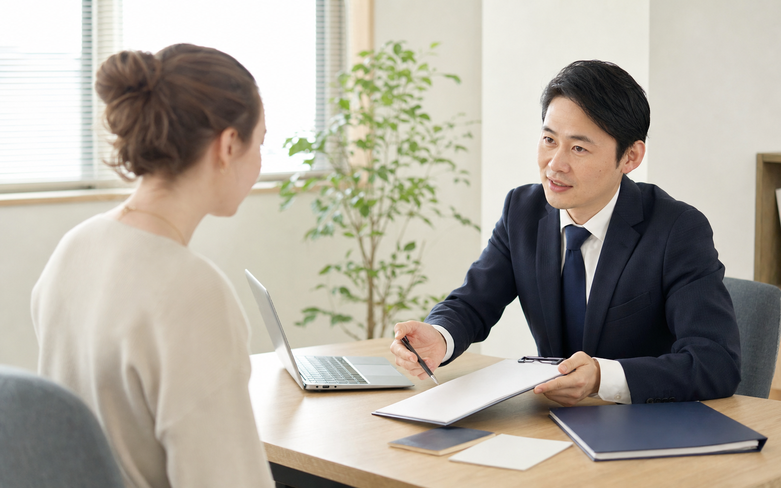 在留資格とビザ相談の打ち合わせ