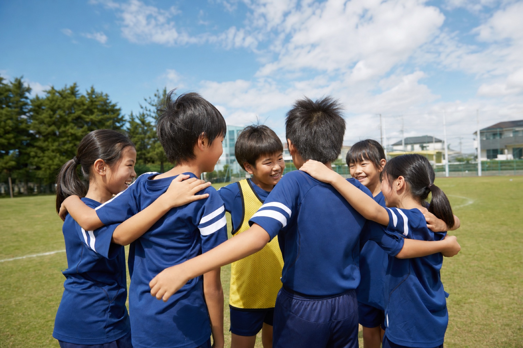 体験参加の子どもを迎えるチーム