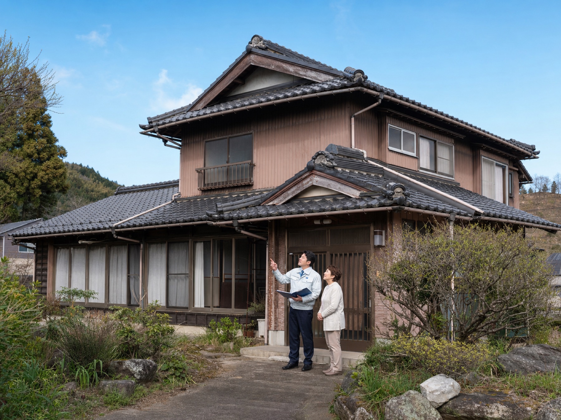 空き家の現地確認